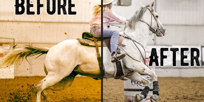 White balance example